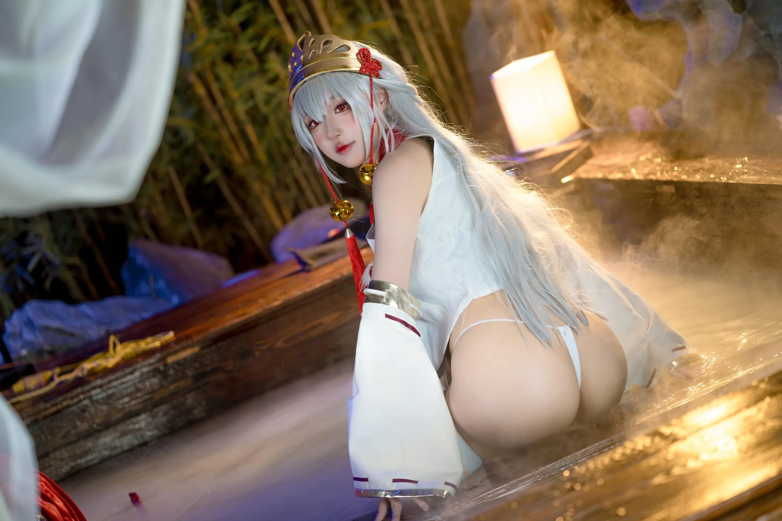 阿包也是兔娘 – NO.83 巫女浴池 [59P]插图7